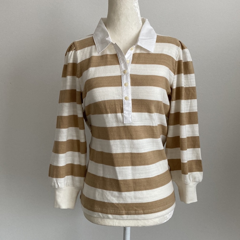 LOFT Stiped Rugby Top - Picture 3 of 9